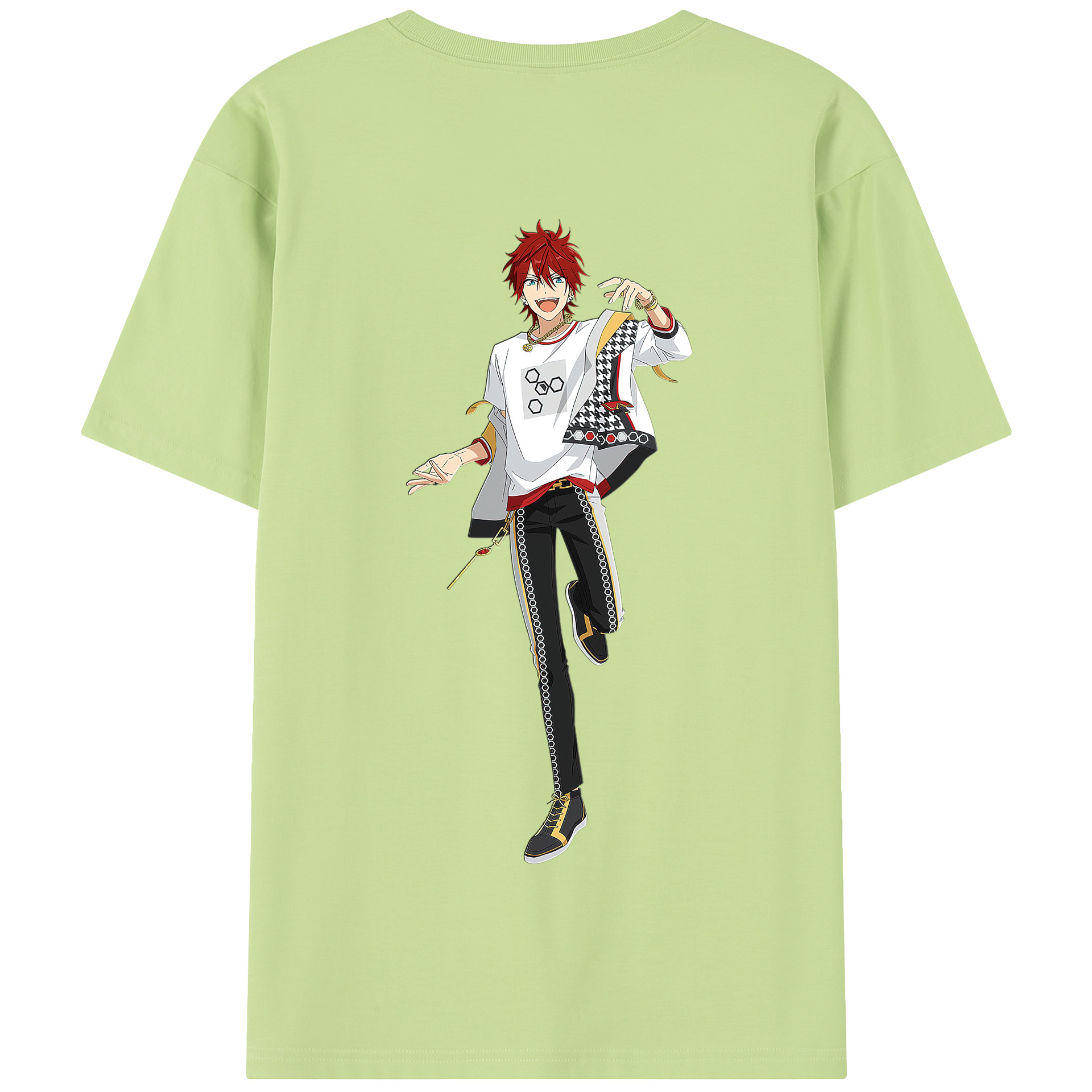 （画像用） あんさんぶるスターズ! Ensemble Stars 綿100％半袖Tシャツ（背面プリント）